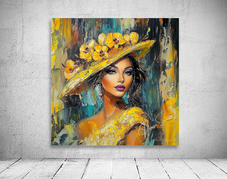 Orchid Reign Wall Preview