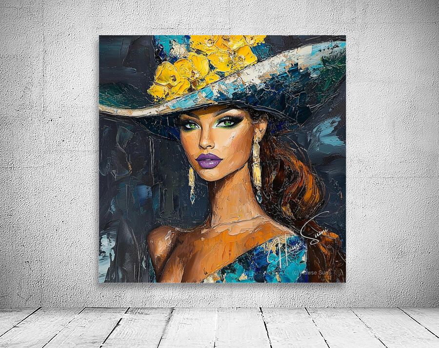 Cyan Siren Wall Preview