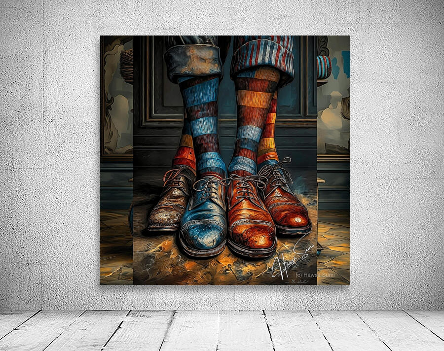 Symphony in Mismatch Wall Preview