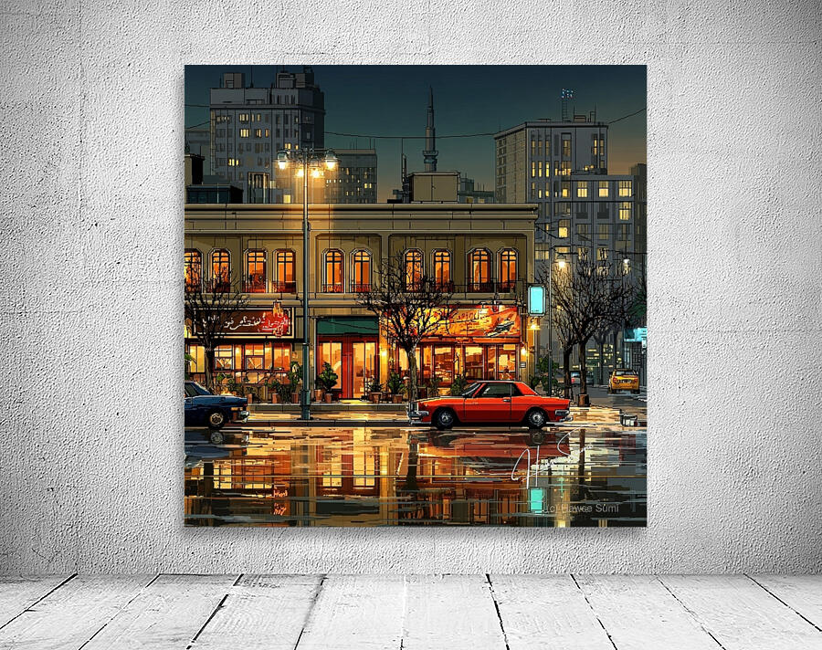 Reflections of Tehran Wall Preview