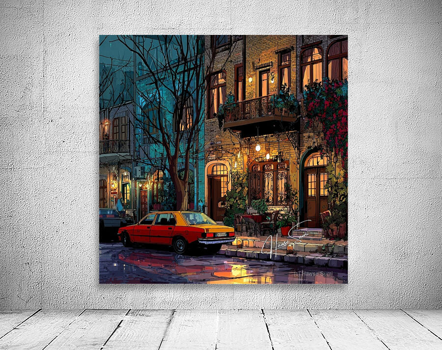 Crimson Dusk Wall Preview