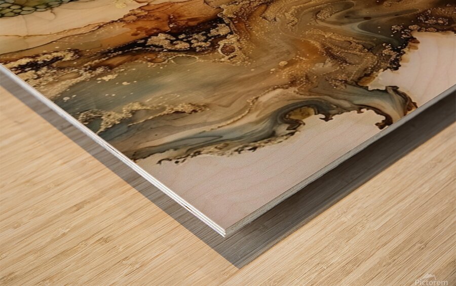 Solitude of Enlightenment Wood print