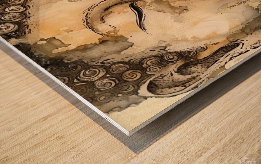 Spiritual Resonance Wood print