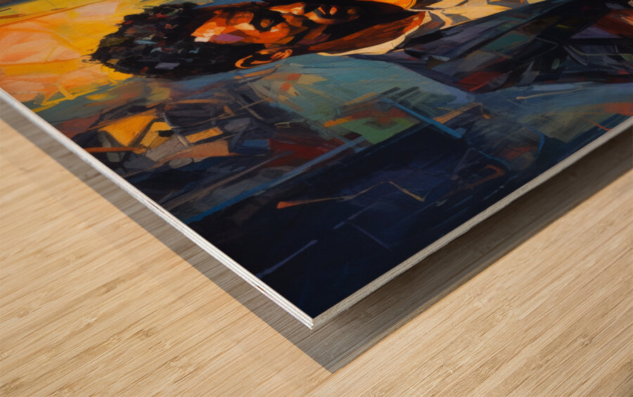 Harmonious Solitude Wood print