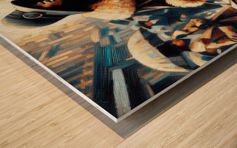 Ava Sinclair:: Echoes of Glamour Wood print