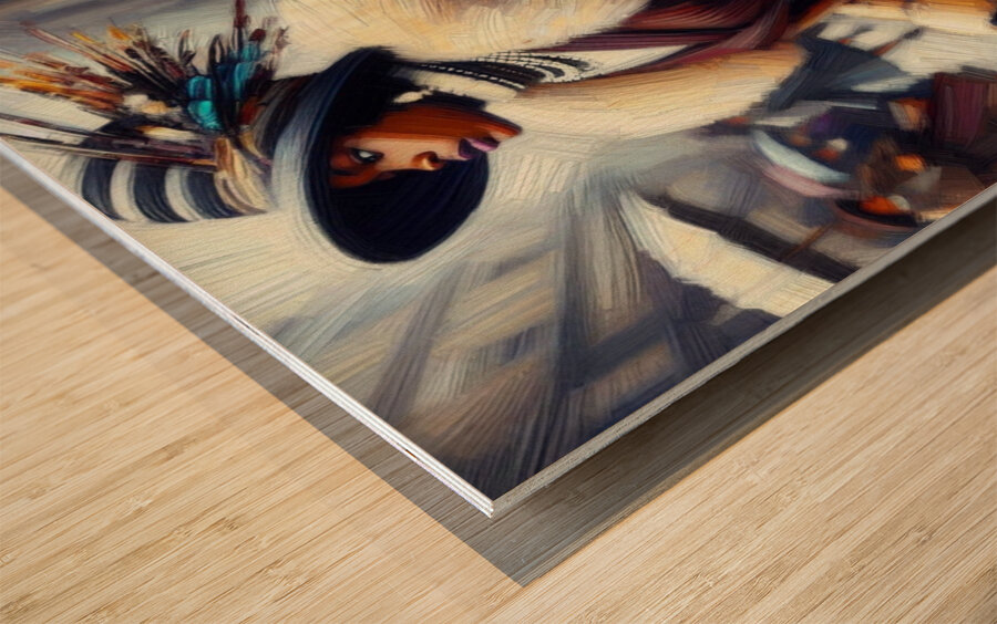 Vivienne Carter Wood print