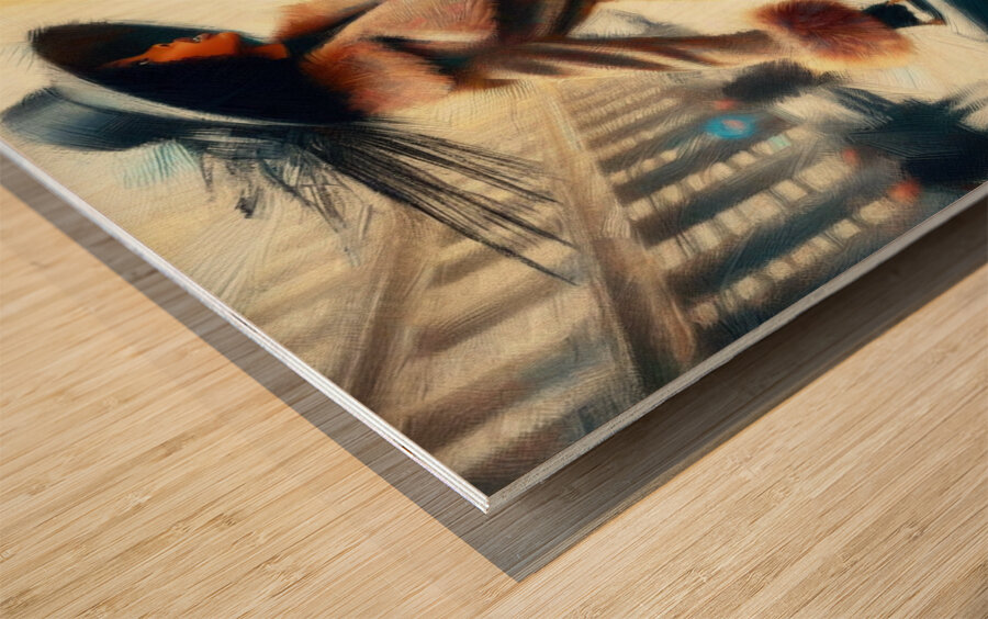 Zoe Andrews Wood print