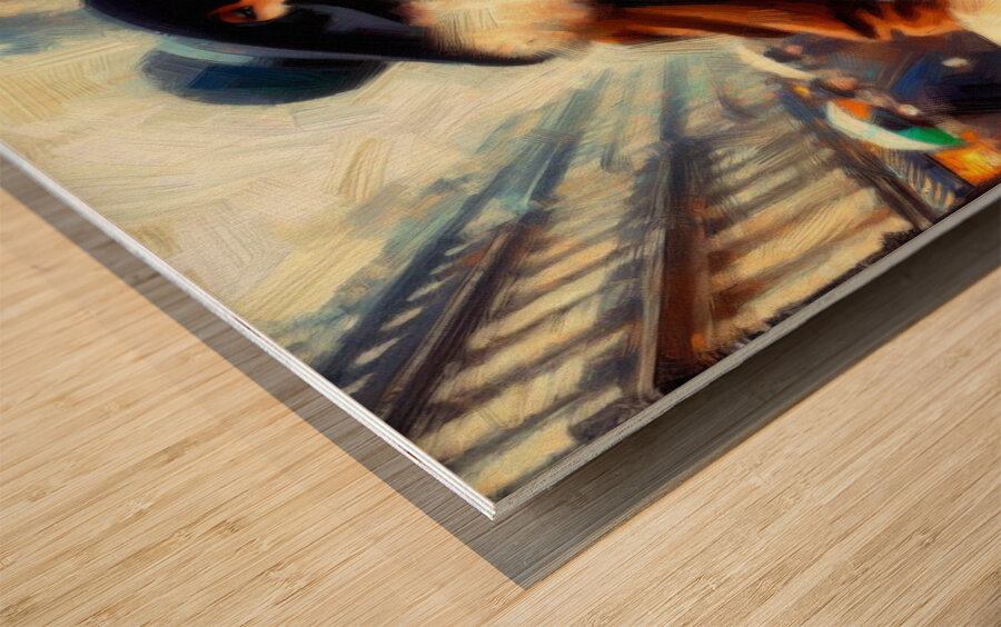 Lila Monroe Wood print