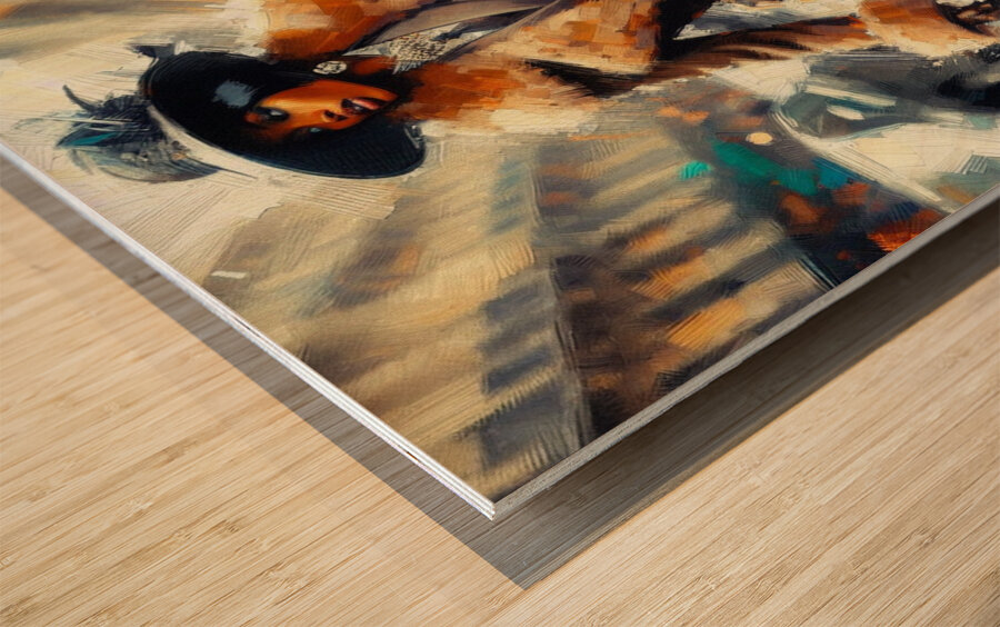 Cora Thomas Wood print