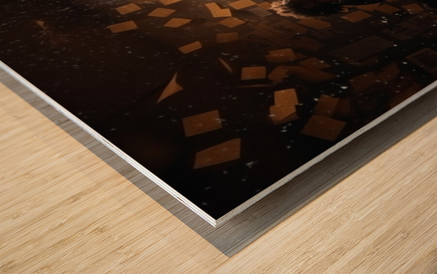 Notes in the Night Wood print