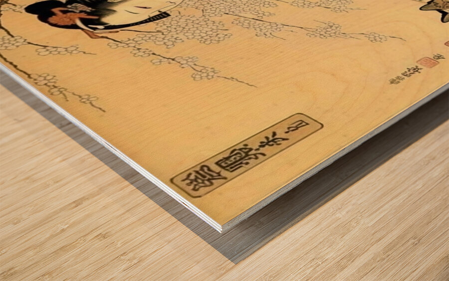 Blossom Companion Wood print