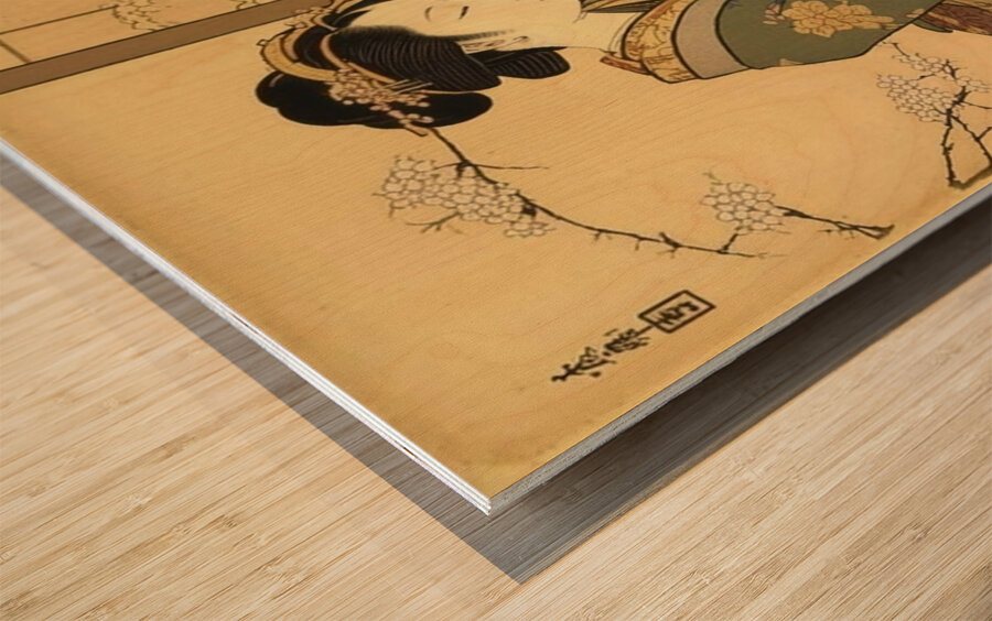 Whispering Blossoms Wood print