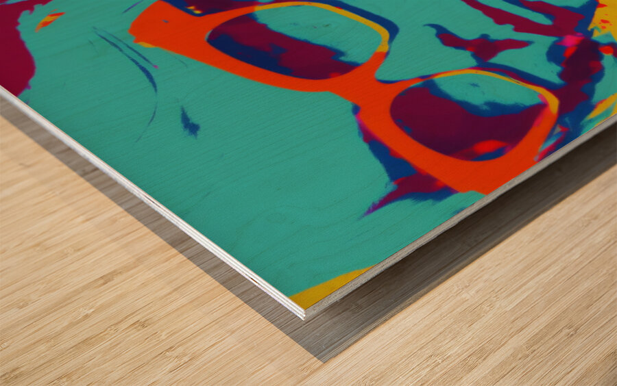 Pop Icon Wood print
