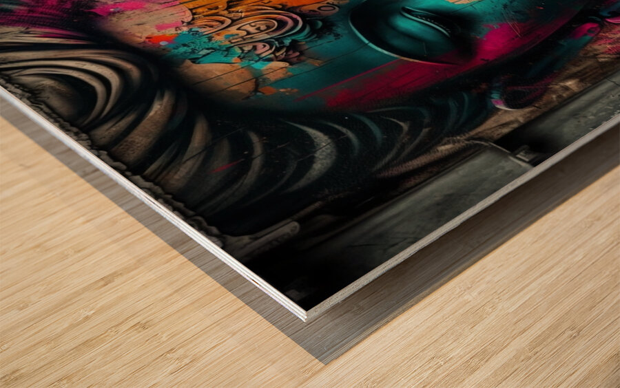 Divine Reflection Wood print