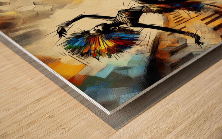 Rhythms of the Soul Wood print