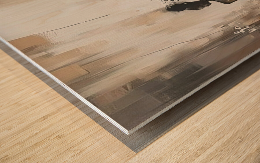 The Triumvirate Wood print