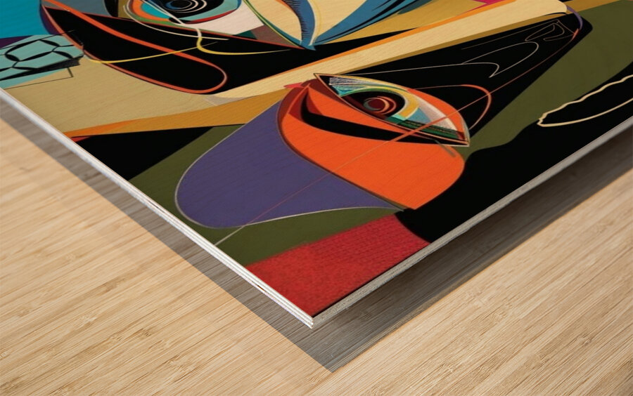 Reflections of the Soul Wood print