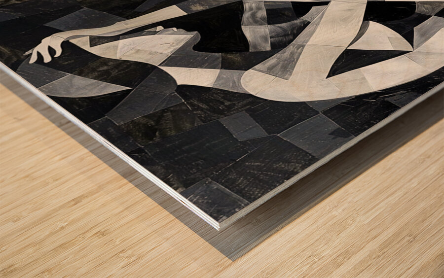 Silent Solitude Wood print