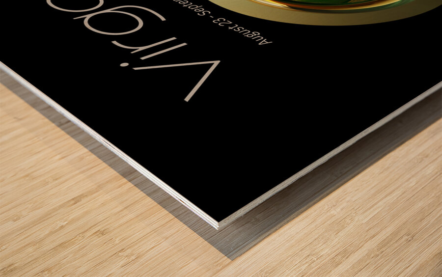 Virgo Wood print