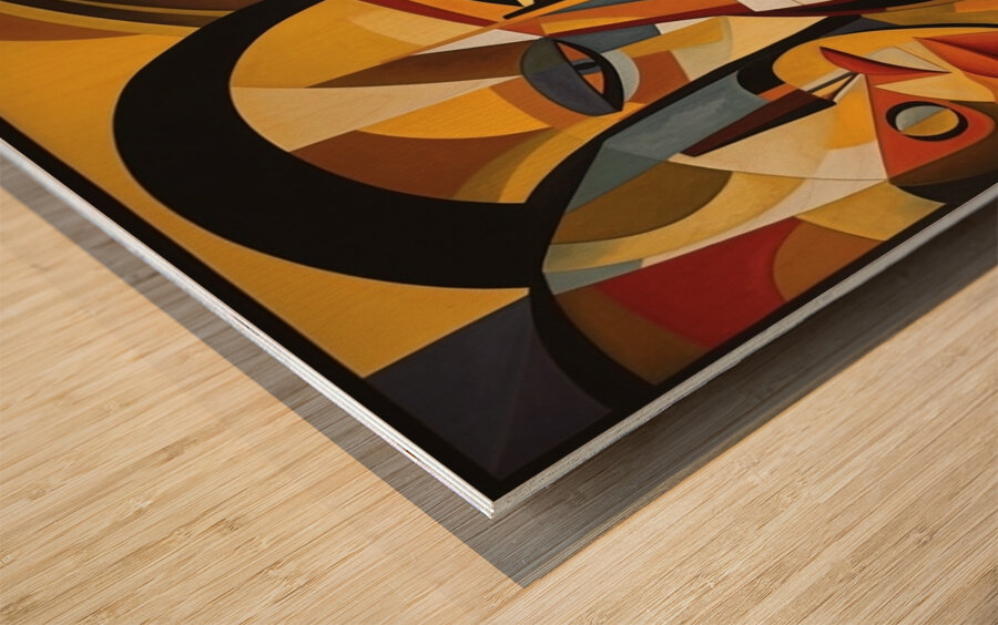 Spectrum of Existence Wood print