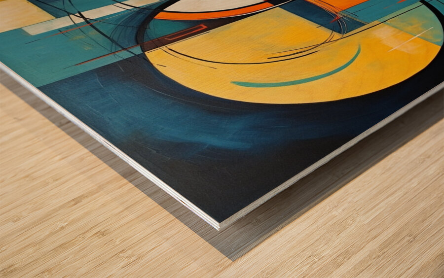 Cycles of Creation Wood print