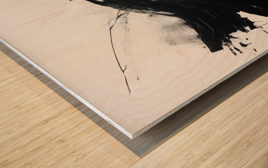 Turbulence and Tranquility Wood print