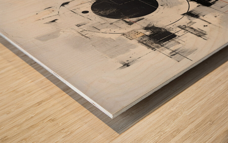 Celestial Mechanics Wood print