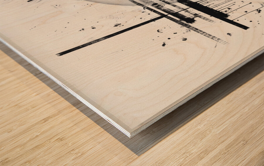 Radial Resonance Wood print