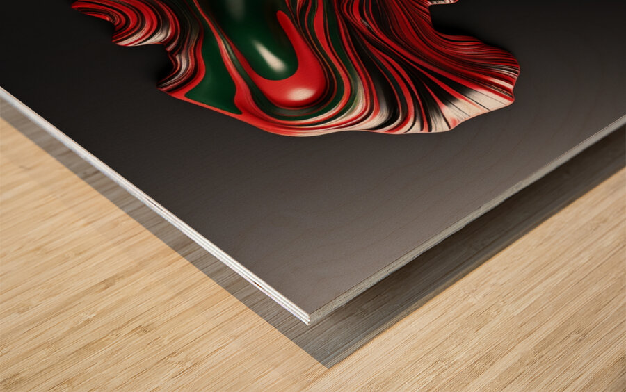 Mother Africa - I Wood print