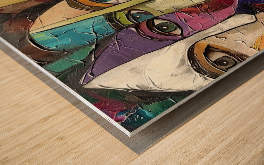 Unity in Diversity Wood print