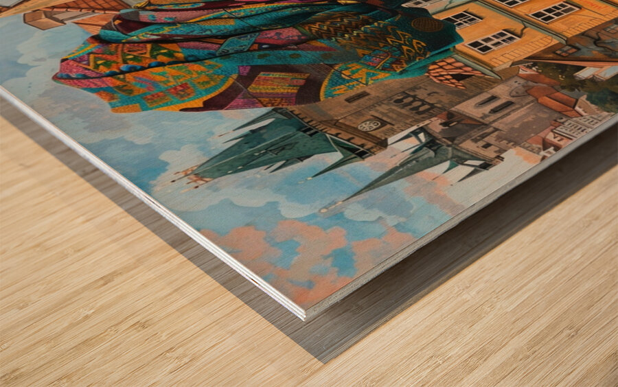 Heritage Reflections Wood print