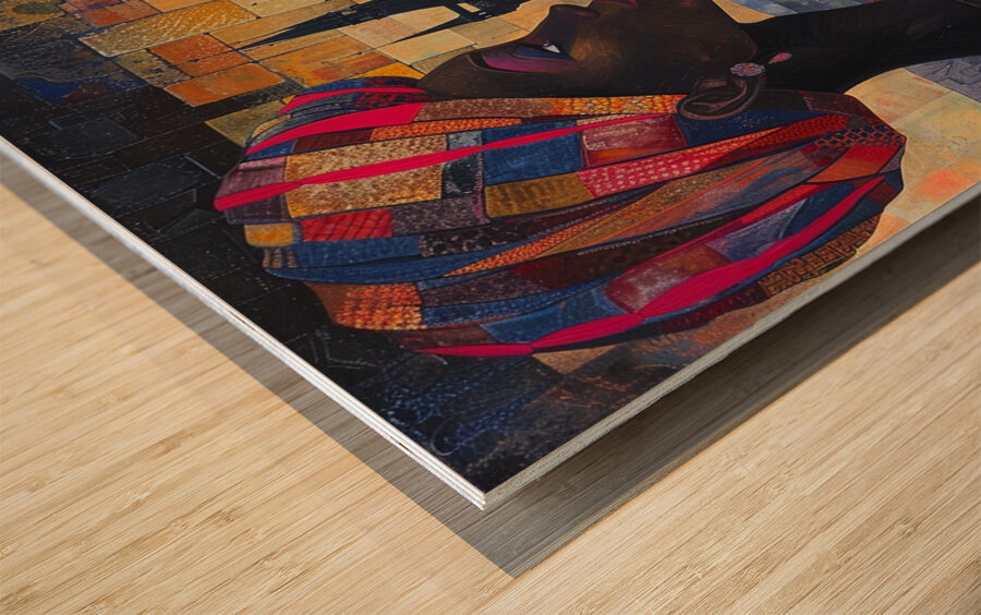 Cultural Tapestry Wood print