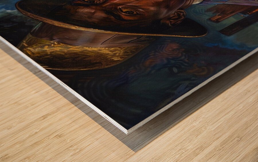 Urban Eyez Wood print