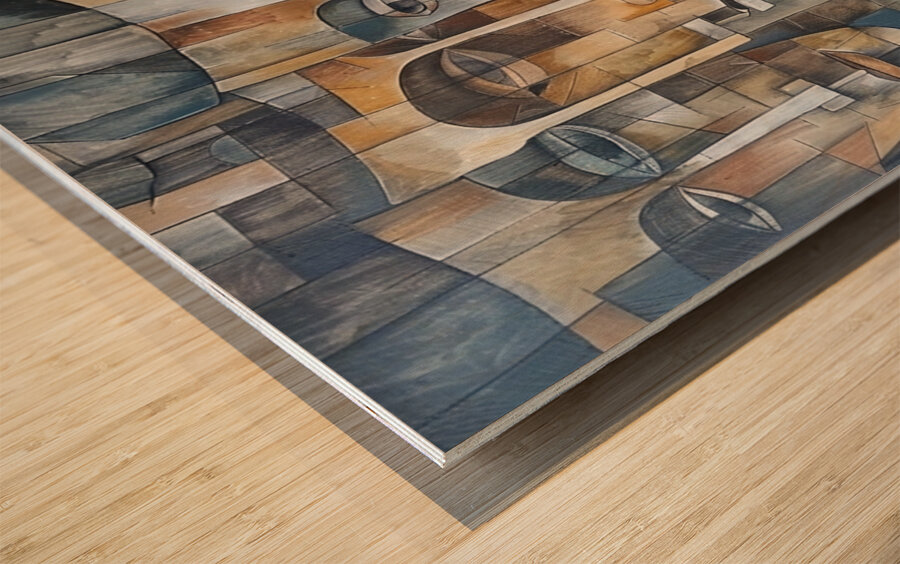 Echoes of Time Wood print