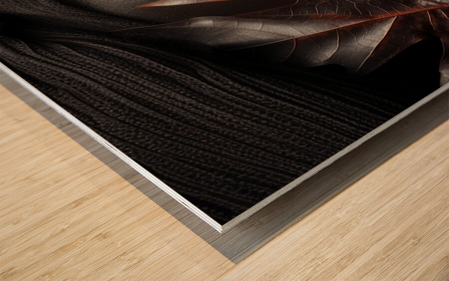 Veil of Resilience Wood print