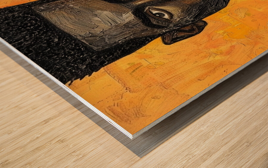 Sunrise Strength Wood print