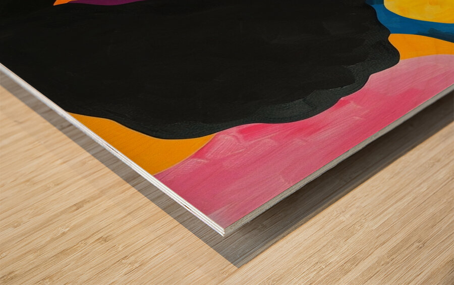 Contemplative Spirit Wood print