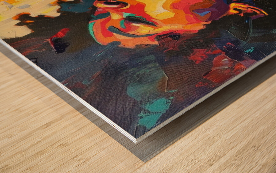 Ethereal Bliss Wood print