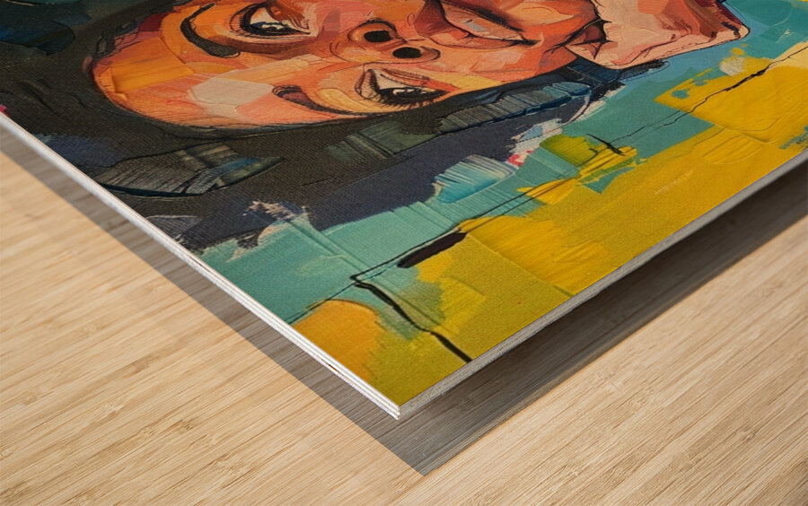 Hopeful Horizon Wood print