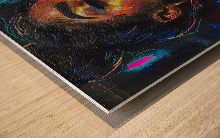 City Dreams Wood print