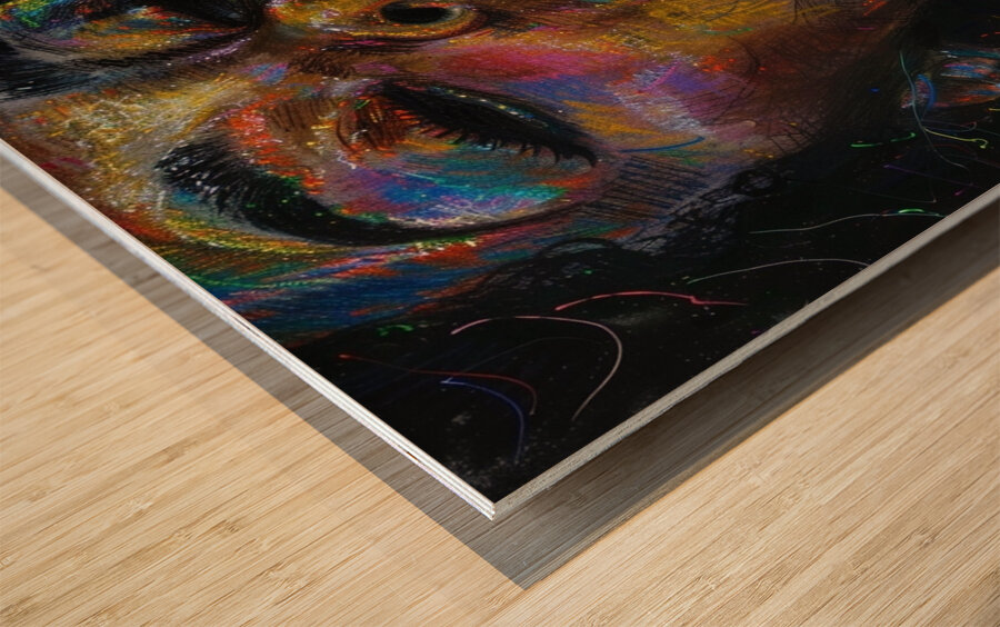 Ethereal Awakening Wood print