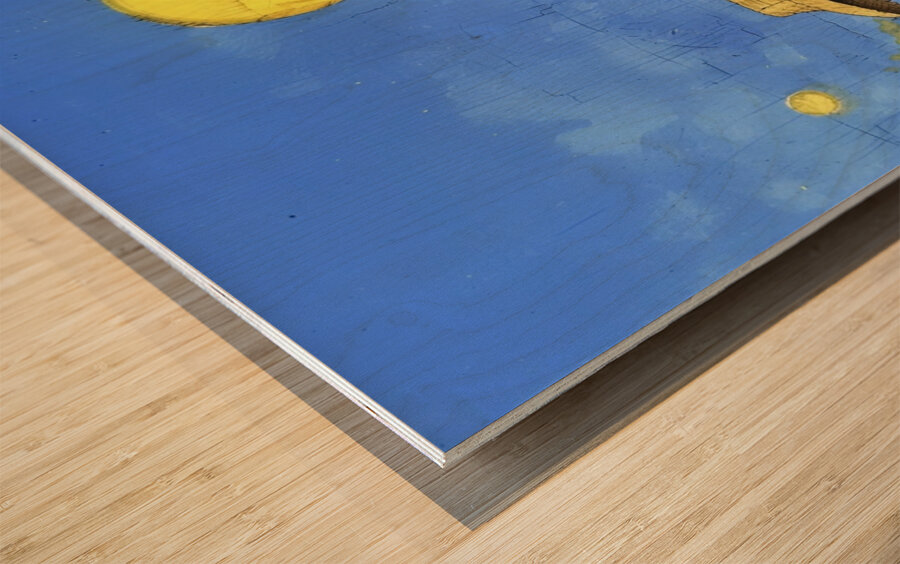 Sun-Kissed Reminiscence Wood print