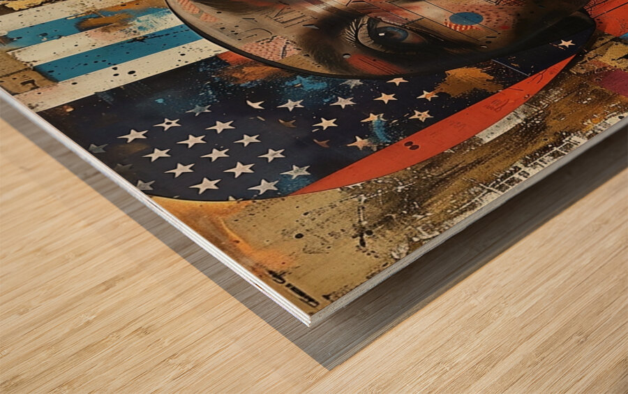 Stars of Resilience Wood print