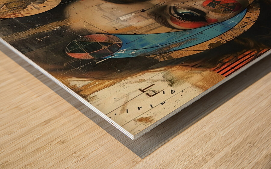 Circles of Heritage Wood print