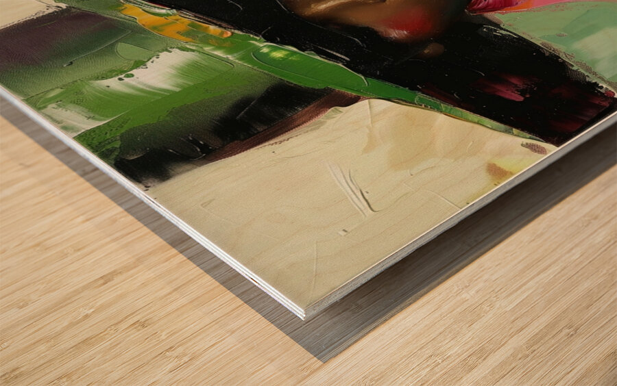 Timeless Beauty Wood print