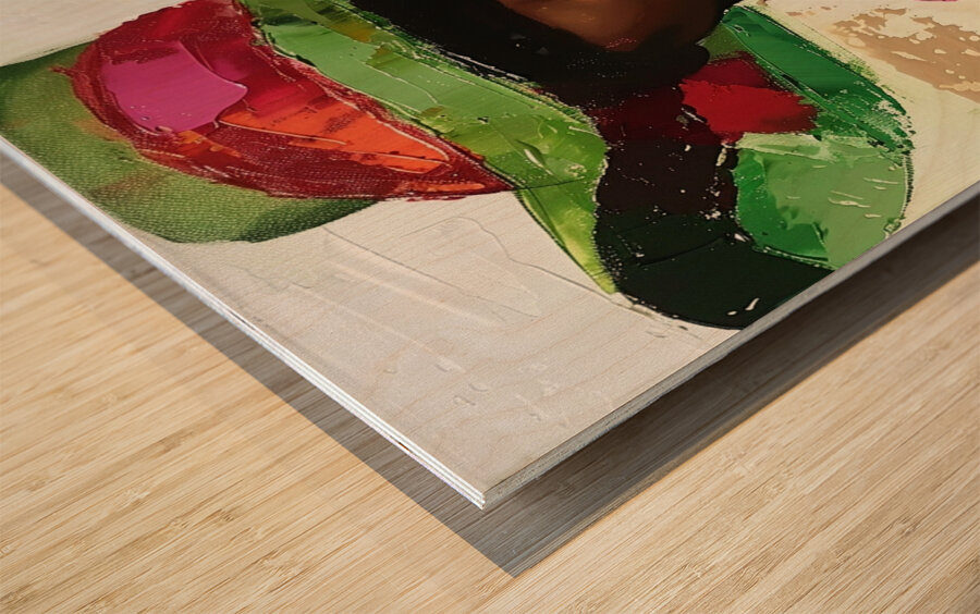 Summer Chic Wood print