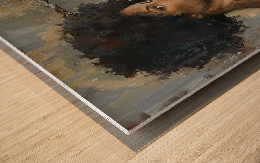 Glimpse of the Soul Wood print