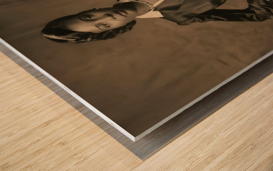 Elegance Personified Wood print