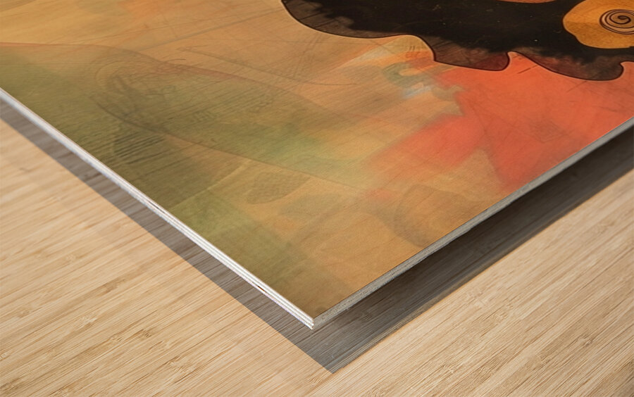 Blossoming Dreams Wood print