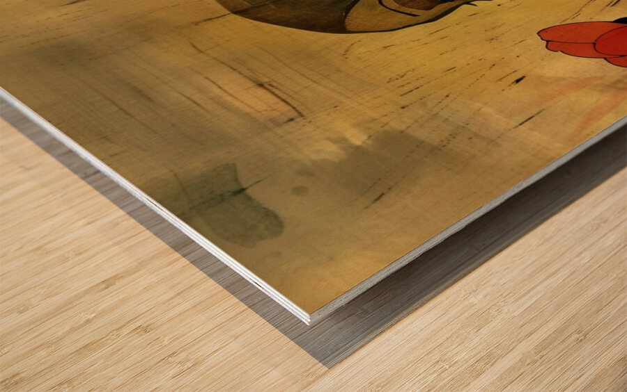 Flower of Hope Wood print